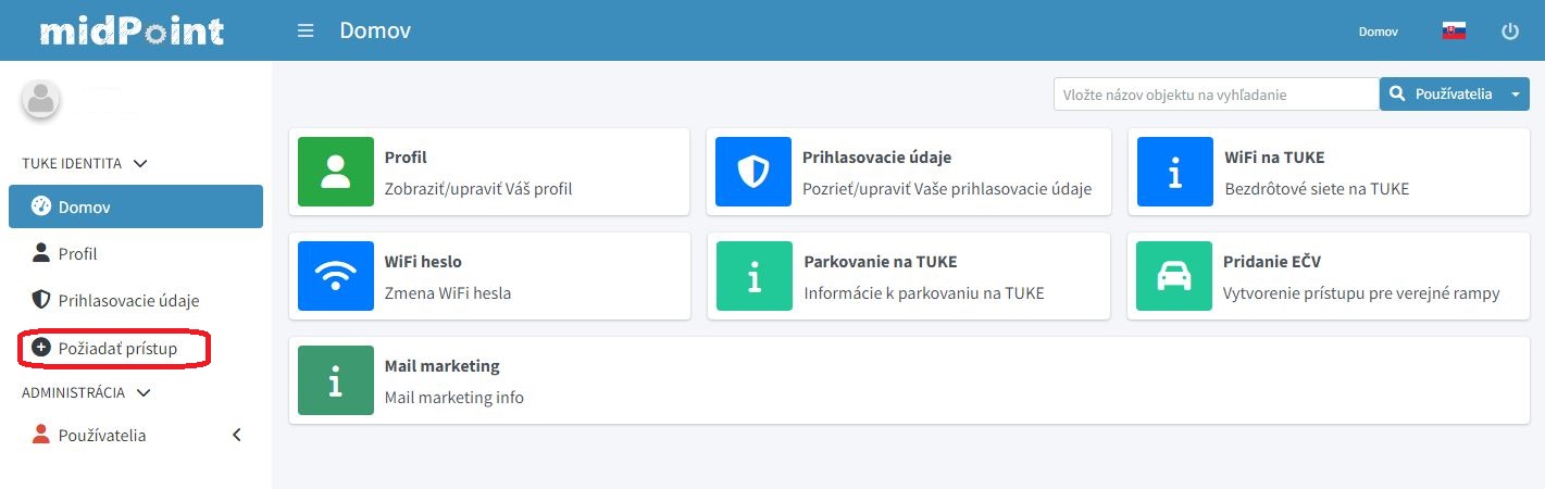 Prihlásenie sa na odber marketingových newsletterov - príklad úvodnej obrazovky